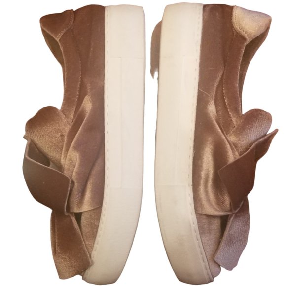 JSlides | Annabelle | Platform Sneaker | Bow | Size: 7M - Picture 8 of 16